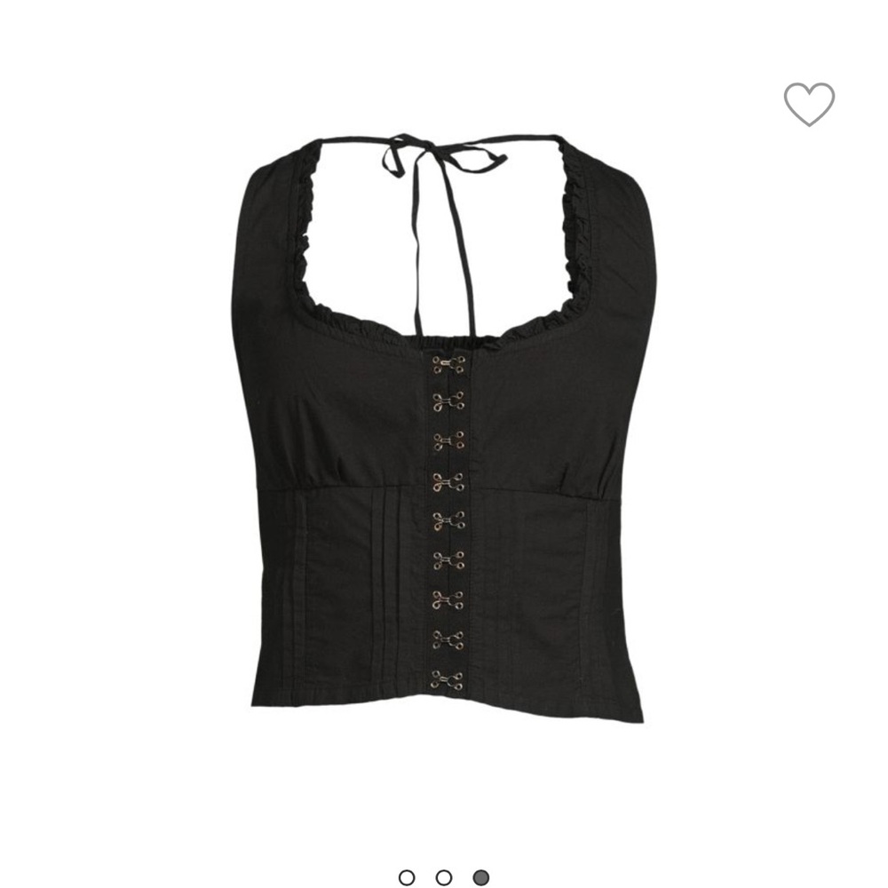 Free People Amelia Squareneck Corset Top